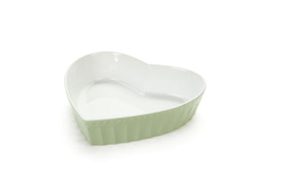 Pirofila Cuore in Ceramica Decorata