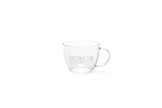 Tazza natalizie in vetro borosilicato