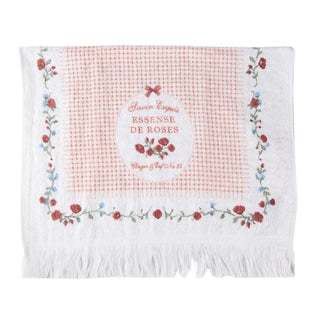 ct008-asciugamano-per-ospiti-40x66-cm-bianco-verde-cotone-rose-porta-salvietta