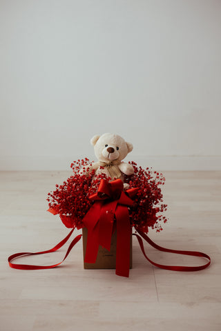 Borsetta con Fiori di Gipsofila - San Valentino