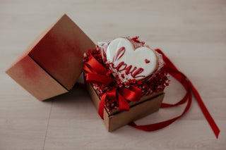 Scrigno di Gipsofila Rossa - San Valentino