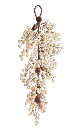 Decorazione con Bacche e Ghiande 58 cm