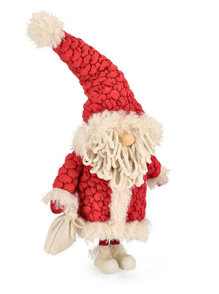 Decorazione Babbo Natale in Tessuto 64 cm