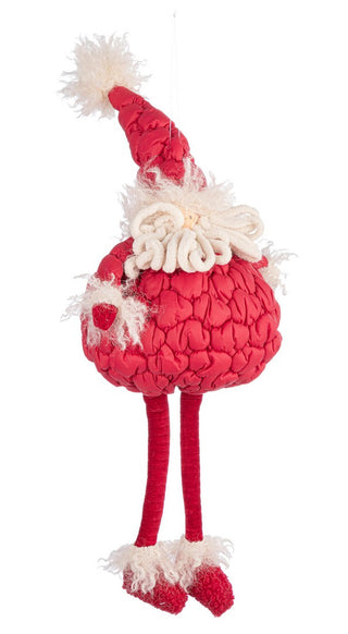 Decorazione Babbo Natale in Tessuto 42 cm
