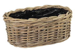 Cestino in Rattan Ovale
