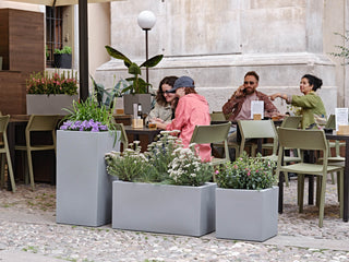 VASO QUADRATO SCHIO-CUBO-ALTO - Tera