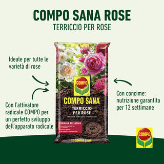 COMPO SANA® Terriccio per Rose 50l