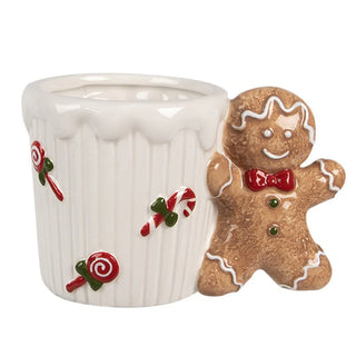 Tazza con manico omino di marzapane