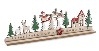 Calendario dell'avvento 2024 in legno