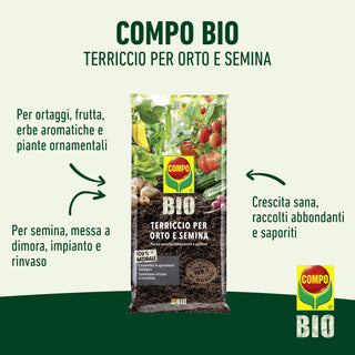 COMPO Bio Terriccio per Orto e Semina 50l