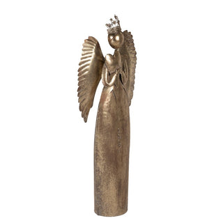 Decorazione Natalizia Angelo Oro 100 cm
