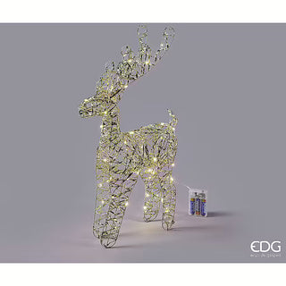 Decorazione Renna Luminosa 50 cm