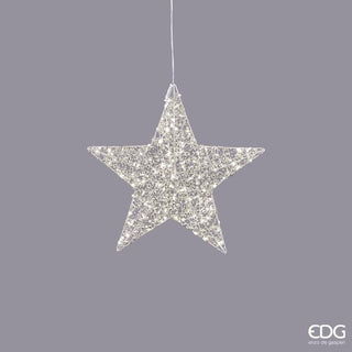 Decorazione Natalizia Stella Luminosa 40 cm