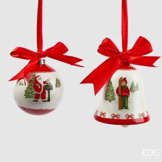Addobbo per Albero di Natale in Ceramica