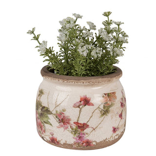 Vaso in Ceramica con Campanule 20x15 cm