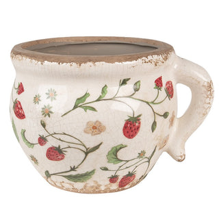 Tazza in ceramica con Fragoline