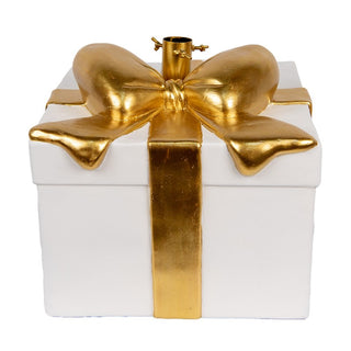 Supporto per Albero Pacchetto Regalo Oro