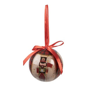 Set 14 Palline Natalizie con Schiaccianoci