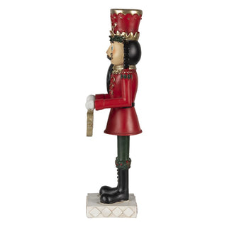 Coppia di Decorazioni Natalizie Schiaccianoci 35 cm