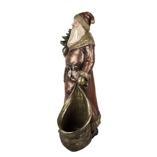 Decorazione Babbo Natale con Sacco 47 cm