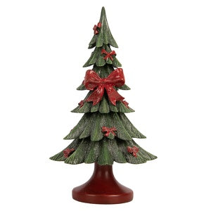 Decorazione Natalizia Abete con Fiocco