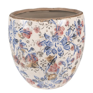 6ce1031m-fioriera-o-18x17-cm-blu-beige-ceramica-fiori-rotondo-fioriera-per-interni