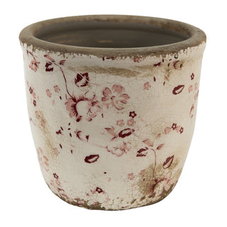 6ce1417s-fioriera-o-11x10-cm-rosa-beige-ceramica-fiori-rotondo-fioriera-per-interni