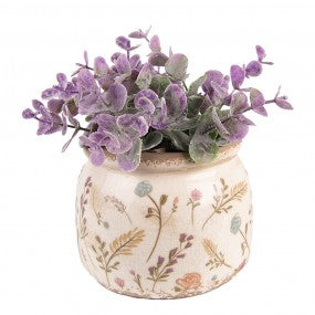 6ce1551s-fioriera-o-12x9-cm-rosa-beige-ceramica-fiori-fioriera-per-interni