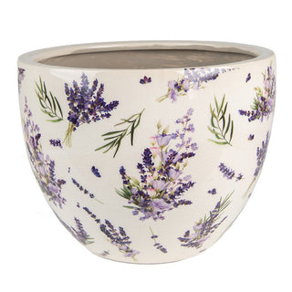 Vaso in Ceramica Lavanda 25x19 cm