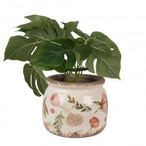 6ce1625m-fioriera-o-16x13-cm-beige-rosa-ceramica-fiori-fioriera-per-interni