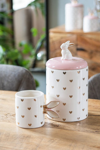 Tazza in Ceramica Cuoricini