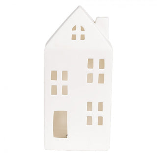 Casetta decorativa in Porcellana con LED 7x6x15cm