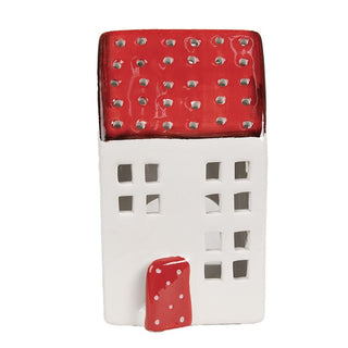 Casetta Portacandela 8x8x15cm
