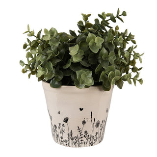 6cefaf0001s-fioriera-o-12x11-cm-beige-nero-ceramica-fiori-fioriera-per-interni (1)