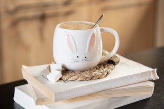Tazza in Ceramica Coniglietto Tonda