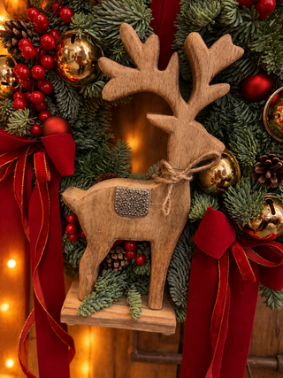 Ghirlanda "Rudolph" in Pino Vero