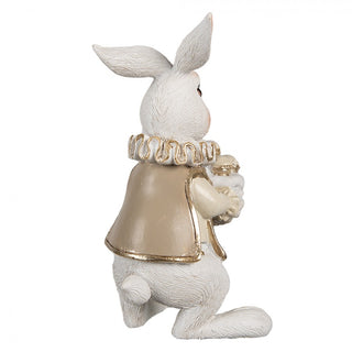 Statuetta Coniglietto con macarons