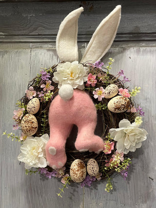 Ghirlanda Pasquale Fiori artificiali e Uova