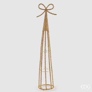 Decorazione Natalizia Cono Oro 66 cm