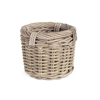 Porta Vaso in Rattan 17x15 cm