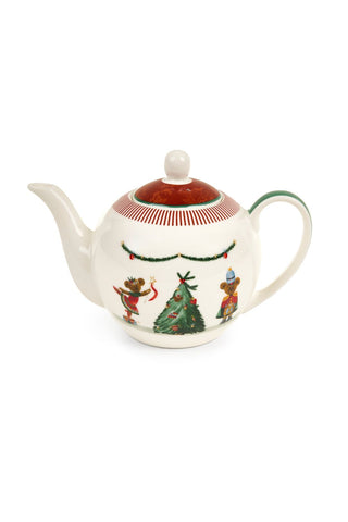 Teiera natalizia orsetti giocolieri 950ml