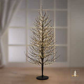 Albero Faggio Natalizio con Luci a Led 150 cm