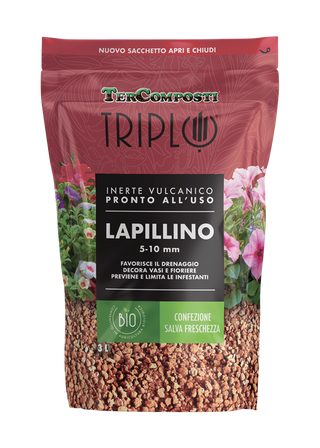 Inerte Vulcanico Lapillino 3 Lt.