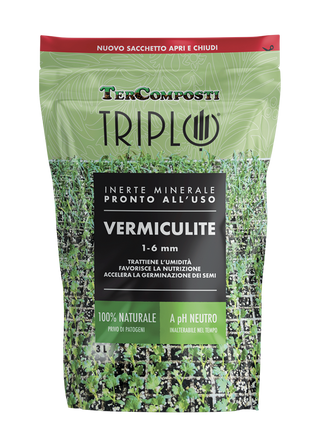 Inerte Minerale Vermiculite 1-6 mm 3 Lt.