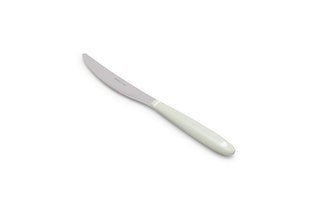 Set 24 posate argento e verde Made in Italy
