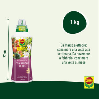 COMPO Nutrimento per tutte le Piante contenente Sangue di Bue 1kg