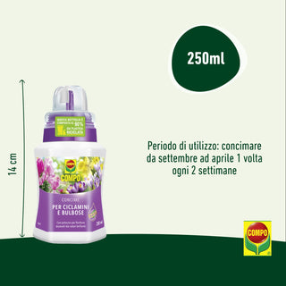 COMPO Concime per Ciclamini e Bulbose 250ml