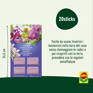 COMPO Concime in bastoncini per Orchidee