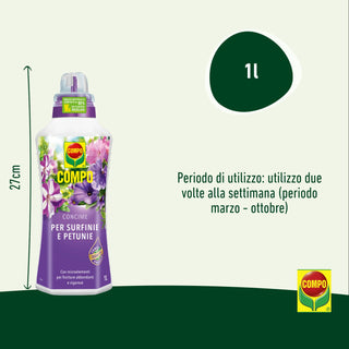 COMPO Concime per Surfinie e Petunie 1l