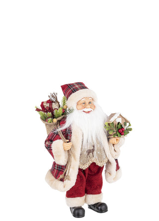 Babbo Natale Alwin Scozzese Piccolo